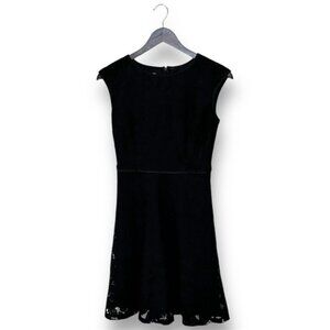 Wisp Petite Black Lace Fit‎ & Flare Lace Dress Size 4 Whimsigoth Cocktail